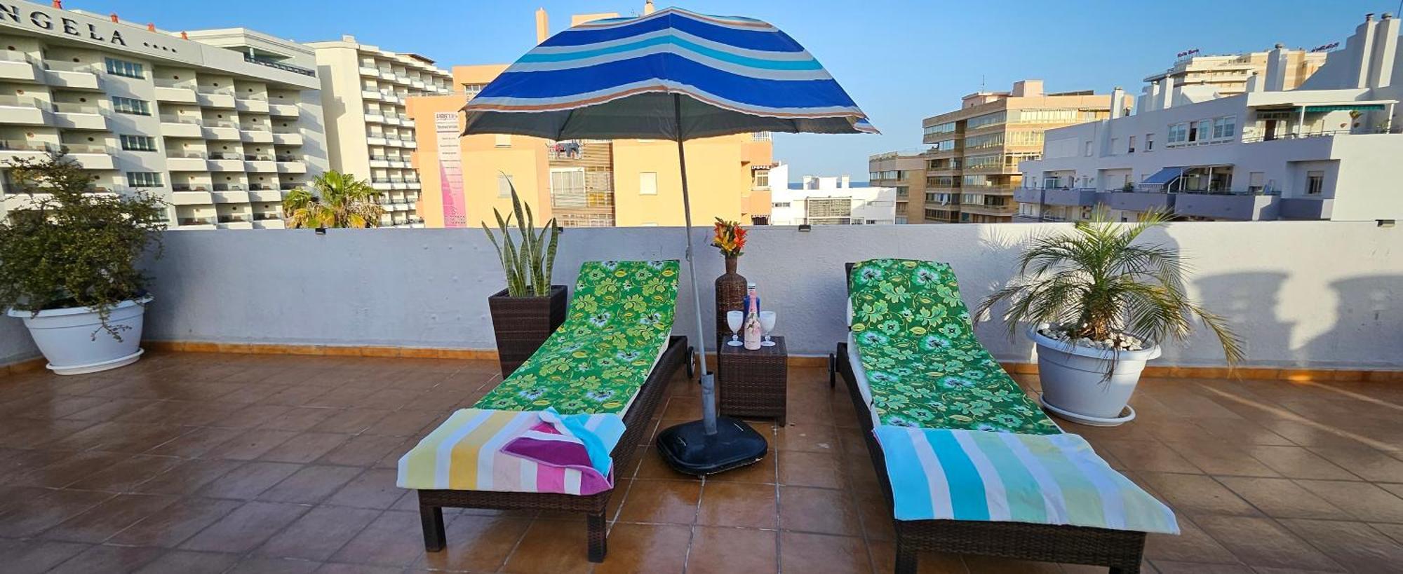 Sunny Atico Boliches Apartment *