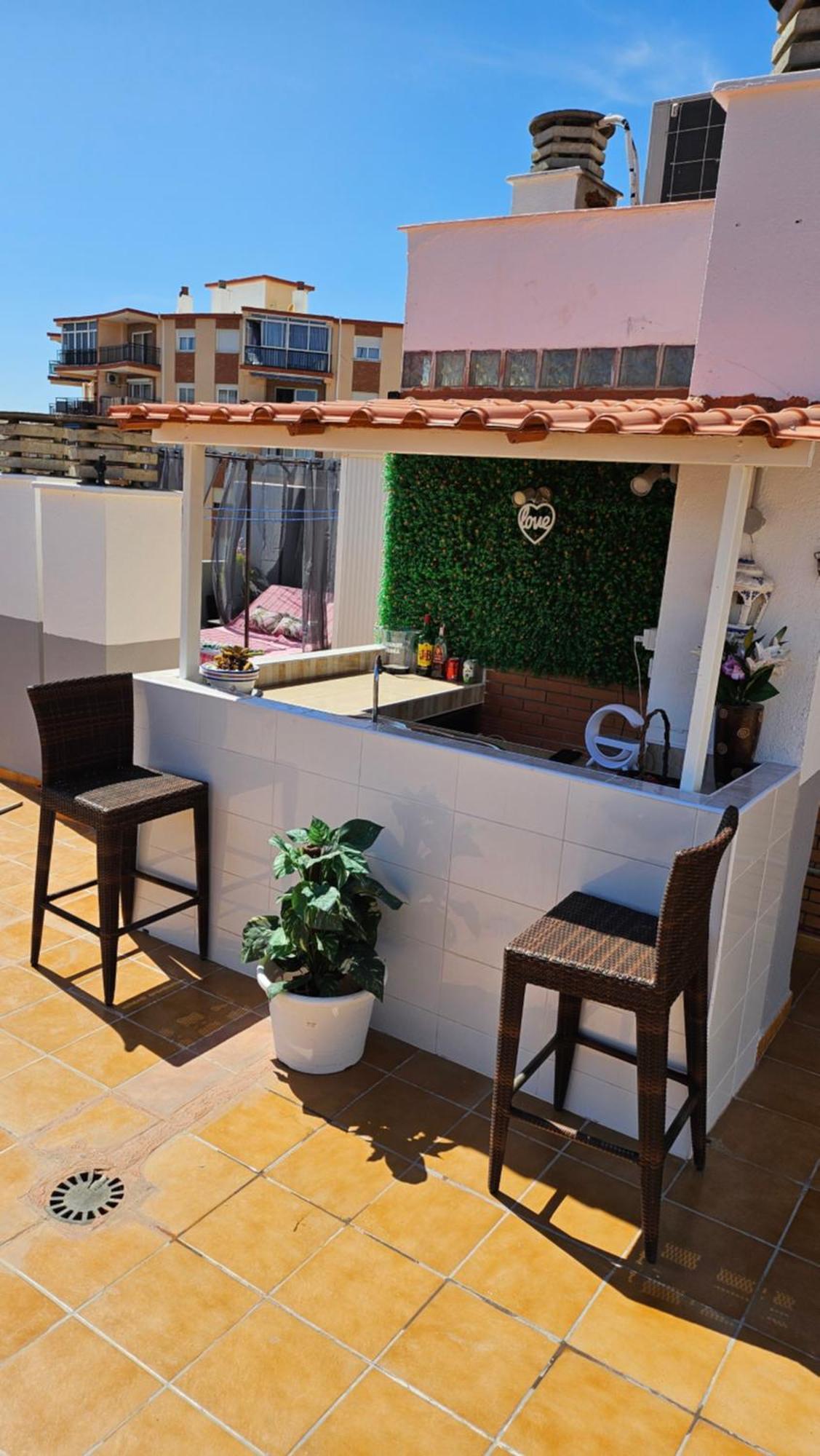 Sunny Atico Boliches Apartamento